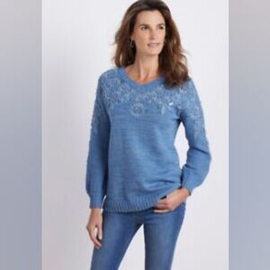 Soft Surroundings Palenque Sweater Size L